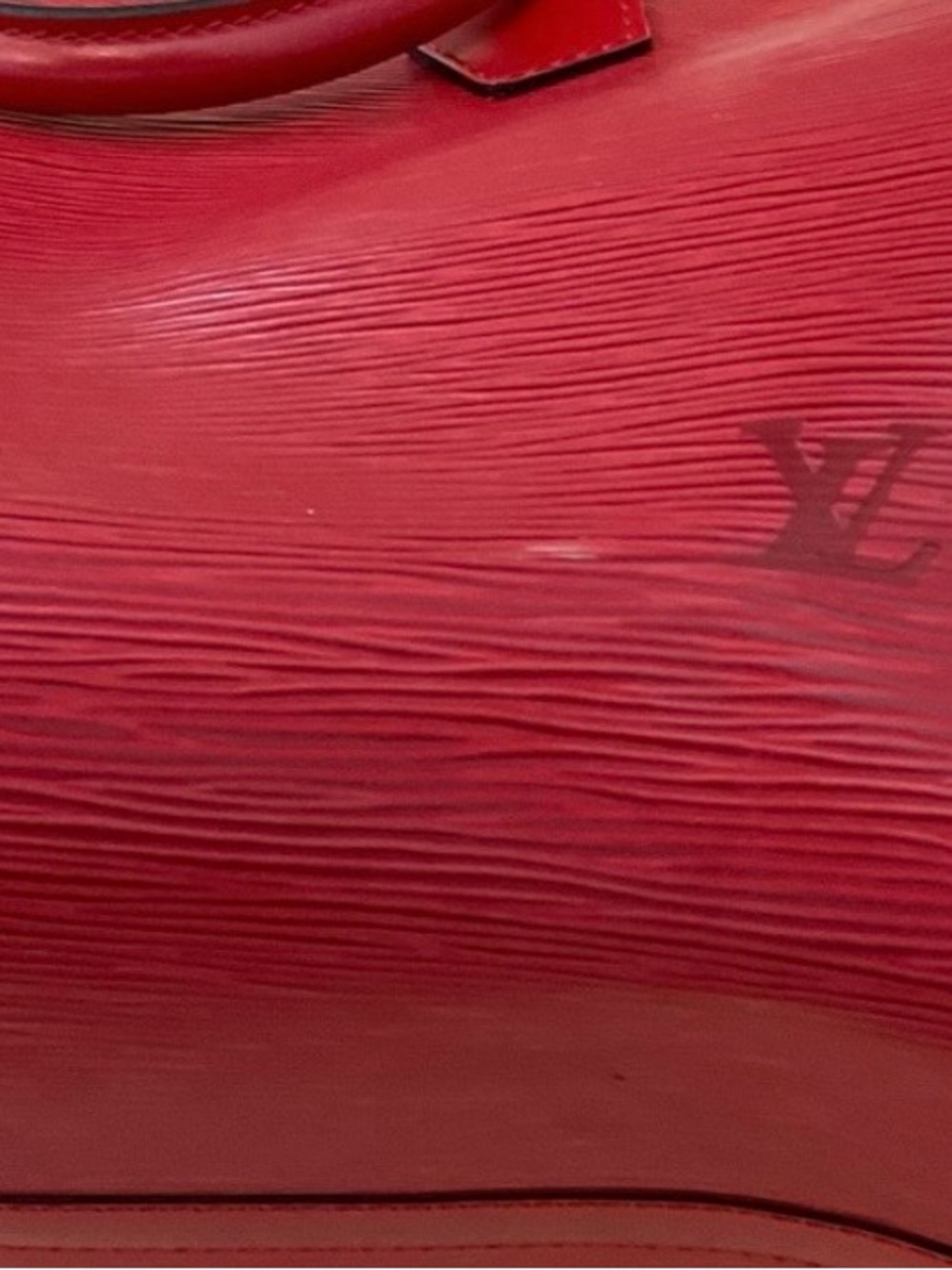 AuthenticVintage Louis Vuitton Red Epi Speedy 30 - Picture 3 of 14